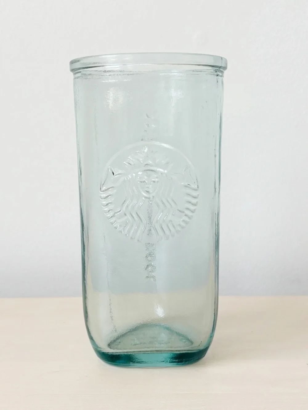 Starbucks 16 oz Tumbler Recycled Glass Made in Spain Grande Size